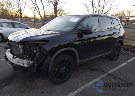 2019 Honda Passport Sport из США, поврежденный, VIN 5FNYF8H28KB026078